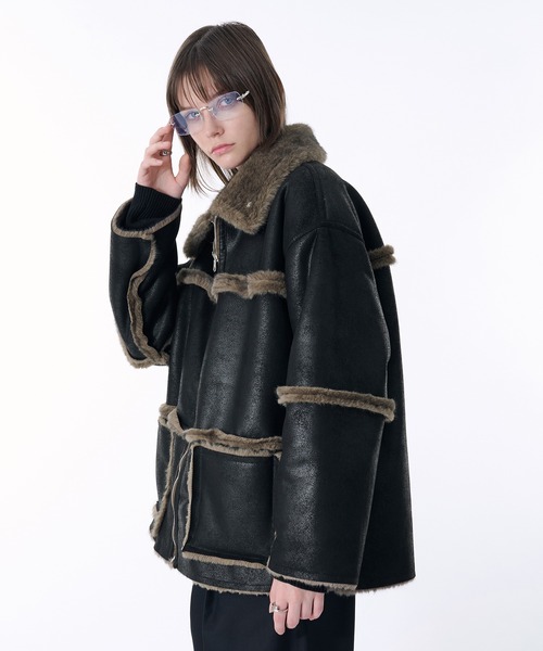 selle glant（セレグランテ） ブルゾン アウター REVERSIBLE FAKE