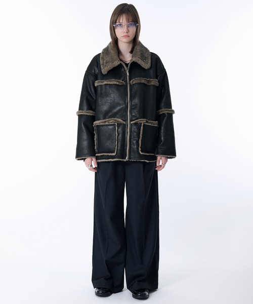 selle glant（セレグランテ） ブルゾン アウター REVERSIBLE FAKE