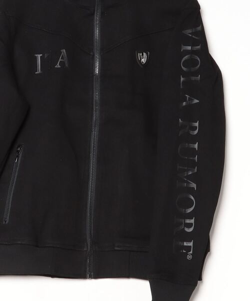 【新品⠀】RUM！リラート RILATO ブルゾンブラック VIOLA コート ジャケット 「VIOLA rumore/ヴィオラ ルモーレ」総柄