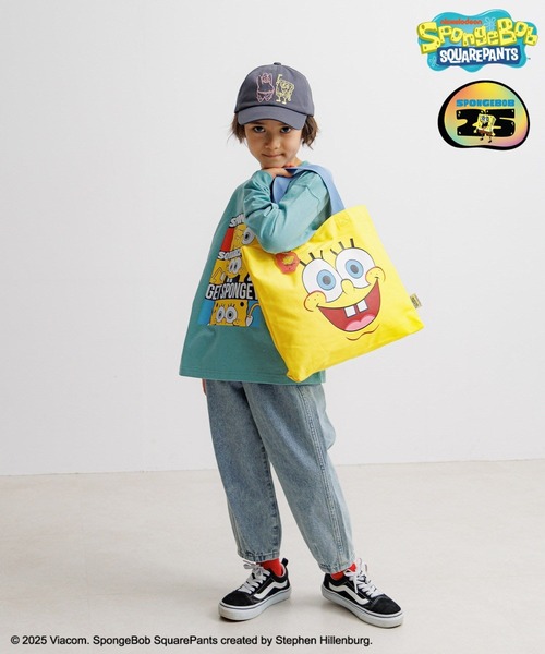 スポンジ・ボブ ボストンバッグ SpongeBob SquarePants スポンジ・ボブ トラベルボストンバッグ