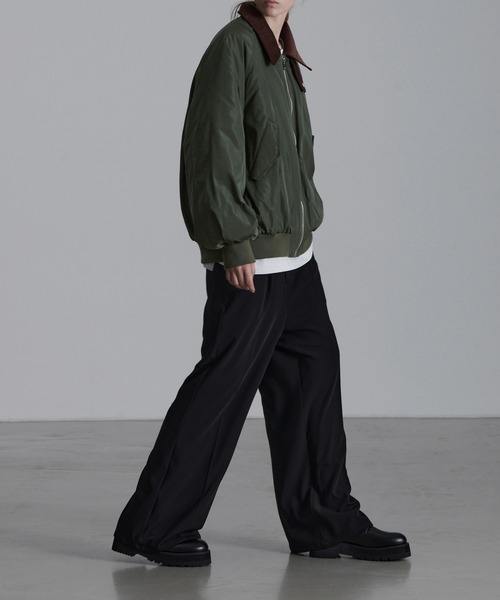 「Loose/ルース」 ブルゾン M カーキ メンズ_画像4