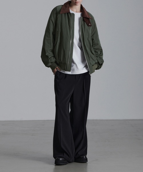 「Loose/ルース」 ブルゾン M カーキ メンズ_画像6