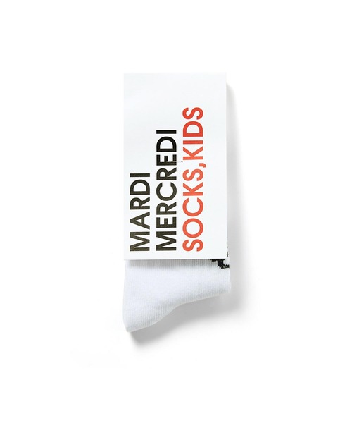 Mardi Mercredi 靴下 KIDS SOCKS EMOJI 「NOUVEAU」 キッズ 子供