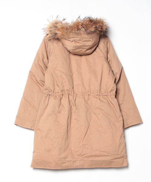 ADAM ET ROPE'（アダムエロペ） ダウンコート 38 ベージュ レディース