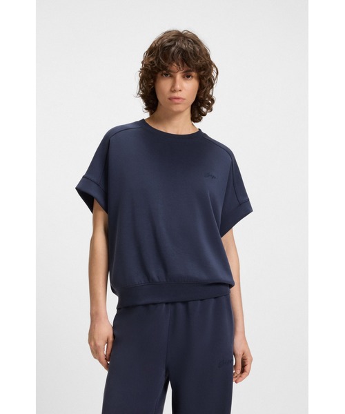 tシャツ レギュラーフィットTシャツ ハンドライティングロゴ レディース