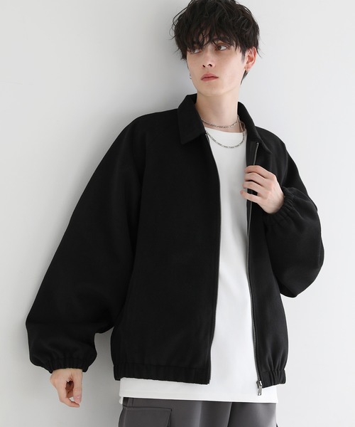 「LILL」 ジップアップブルゾン X-LARGE ブラック メンズ_画像5