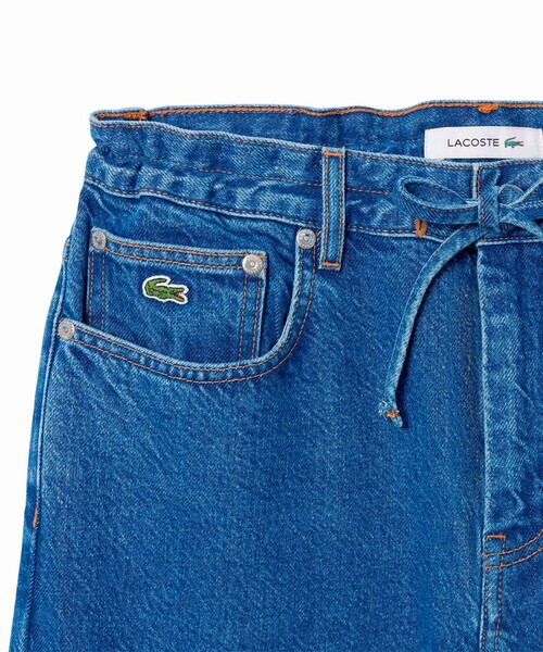LACOSTE イージーデニム　38 新品 LACOSTE（ラコステ） ジーンズ デニム デニムパンツ イージーワイド