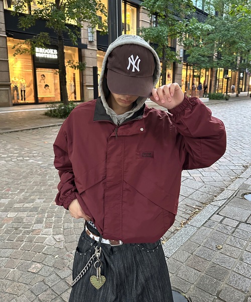 kutir ブルゾン アウター 2WAY REVAESIBLE NYLON DRAWCORD SHORT