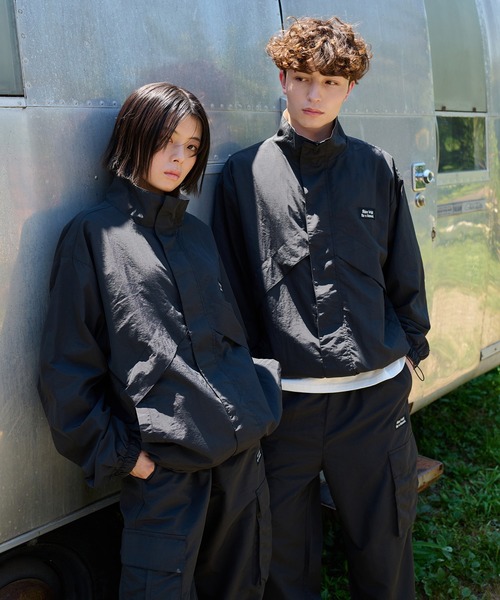 kutir（クティール） ブルゾン アウター 2WAY REVAESIBLE NYLON