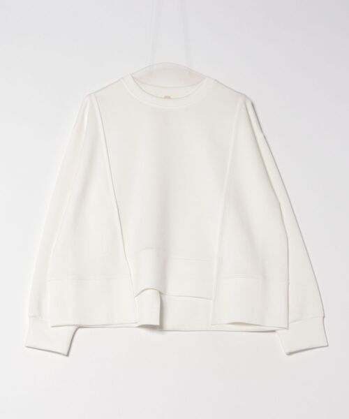 トレーナー スウェット パウンドストレッチバッグZIP プルオーバー レディース Q トレーナー スウェット パウンドストレッチバッグZIP プル