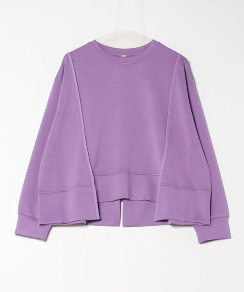 トレーナー スウェット パウンドストレッチバッグZIP プルオーバー レディース Q トレーナー スウェット パウンドストレッチバッグZIP プル