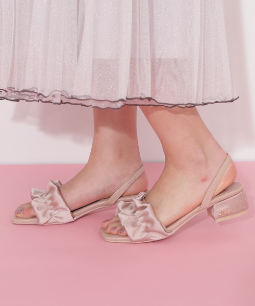 ジル バイ ジル スチュアート（JILL by JILL STUART）/フリルサンダル JILL by JILL STUART（ジルバイジルスチュアート） サンダル フリル