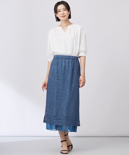 tシャツ 「洗える」トリコットバイオ シャーリング カットソー レディース tシャツ 「洗える」トリコットバイオ シャーリング カットソー