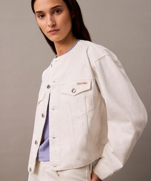 Calvin Klein（カルバン・クライン） デニムジャケット gジャン カラー