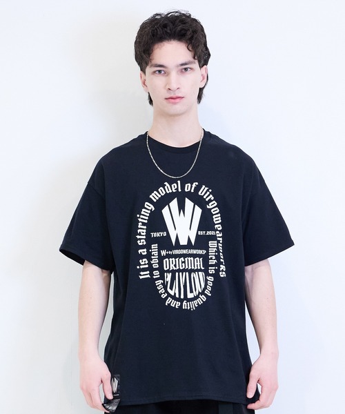 W] by VIRGOwearworks tシャツ Emblem SSPT メンズ レディース