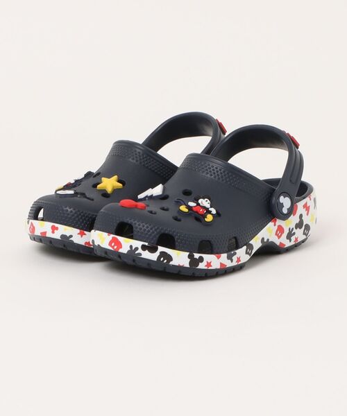 【Crocs】ミッキーマウス クラシック クロッグ Amazon | Crocs (クロックス) 男女兼用 子供用 楽しいラボ