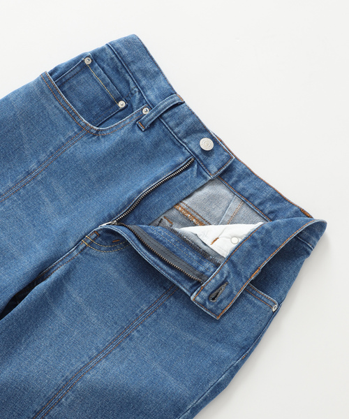 [JOURNAL STANDARD relume] обработка Denim брюки 38 голубой женский 