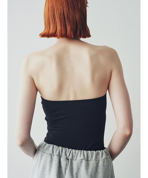 SORIN チューブトップ ベアトップ Silky Jersey Bare Top
