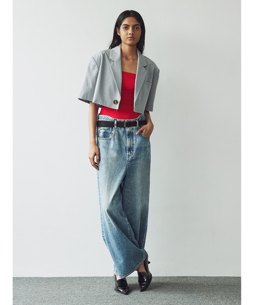 SORIN（ソリン） チューブトップ ベアトップ Silky Jersey Bare Top