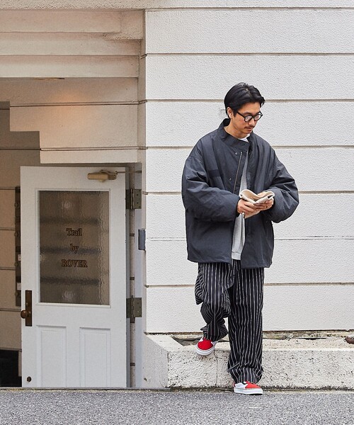 「FREAK'S STORE」 モッズコート LARGE ブラック メンズ_画像2