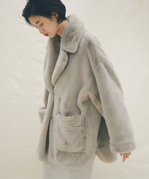 「GALLARDAGALANTE」 ジャケット FREE グレー レディース_画像2