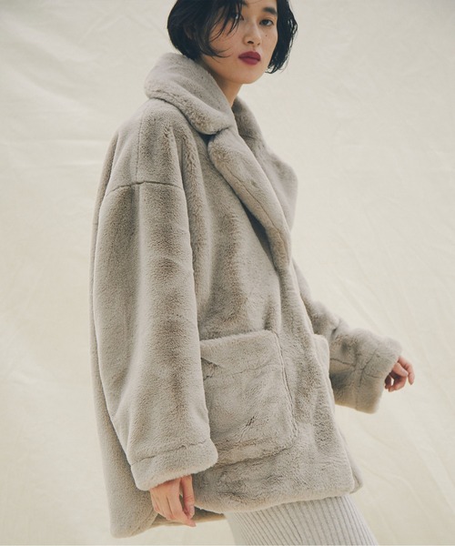 「GALLARDAGALANTE」 ジャケット FREE グレー レディース_画像3