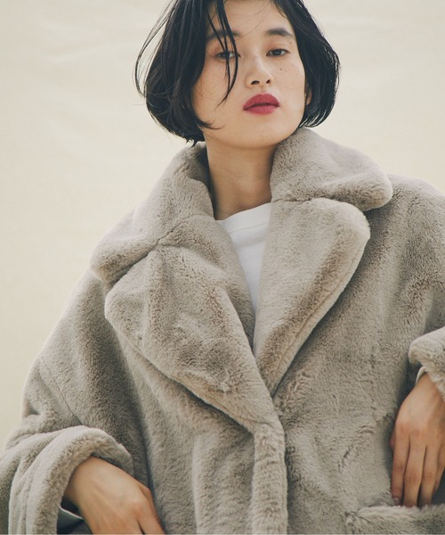 「GALLARDAGALANTE」 ジャケット FREE グレー レディース_画像4