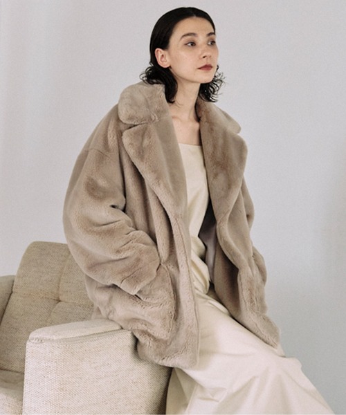 「GALLARDAGALANTE」 ジャケット FREE グレー レディース_画像7