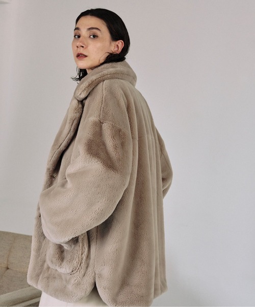 「GALLARDAGALANTE」 ジャケット FREE グレー レディース_画像8