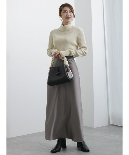 「Te chichi」 長袖ニット F ゴールド レディース_画像3