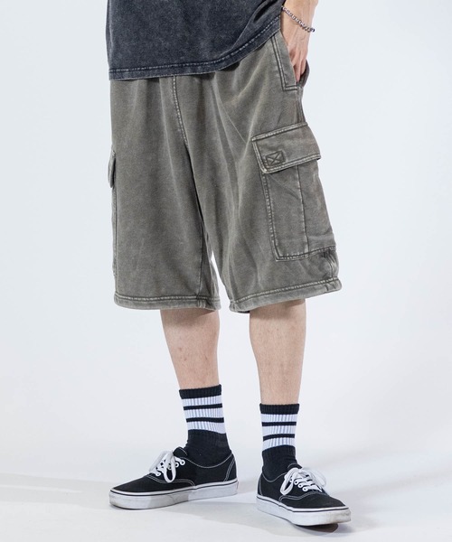 DIESEL　ケミカルウォッシュスストレッチハーフパンツ　サイズ14 Rocky Monroe（ロッキーモンロー）の「ケミカルウォッシュ