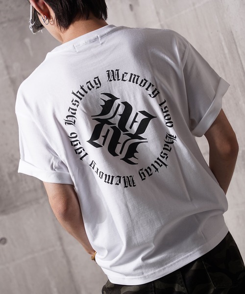 MEMORY tシャツ 「MEMORY」オールドイングリッシュ Mロゴ 半袖 Tシャツ