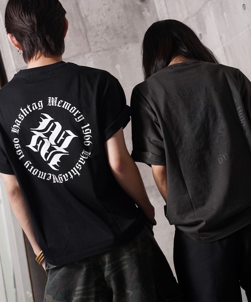 MEMORY tシャツ 「MEMORY」オールドイングリッシュ Mロゴ 半袖 Tシャツ