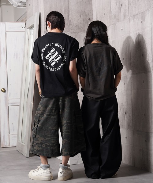 MEMORY tシャツ 「MEMORY」オールドイングリッシュ Mロゴ 半袖 Tシャツ