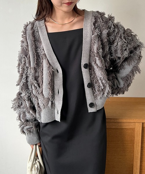 CAPRICIEUX LE'MAGE カーディガン CAPRICIEUX LE'MAGE 「CAPRICIEUX LE'MAGE」 ニットカーディガン