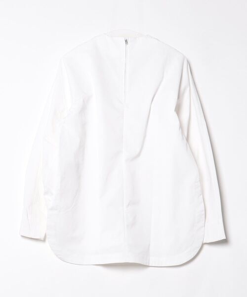 HYKE 長袖　ブラウス HYKE 「HYKE」 長袖ブラウス 1 ホワイト レディース : ZOZOTOWN