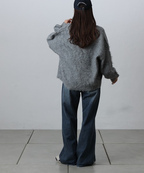 「COLONY 2139」 ニットカーディガン FREE ブルー レディース_画像8