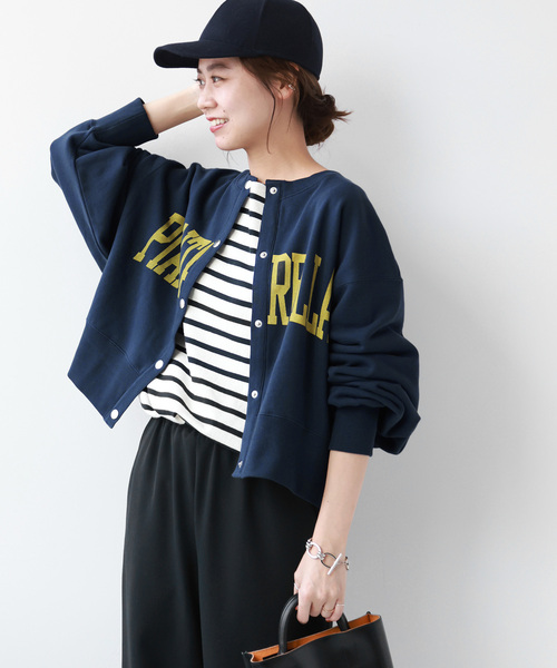 「JOURNAL STANDARD relume」 カーディガン FREE ネイビー レディース