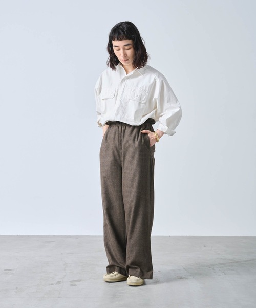 kha:ki（カーキ） パンツ 「KHA:KI / カーキ」WIDE STRAIGHT EASY