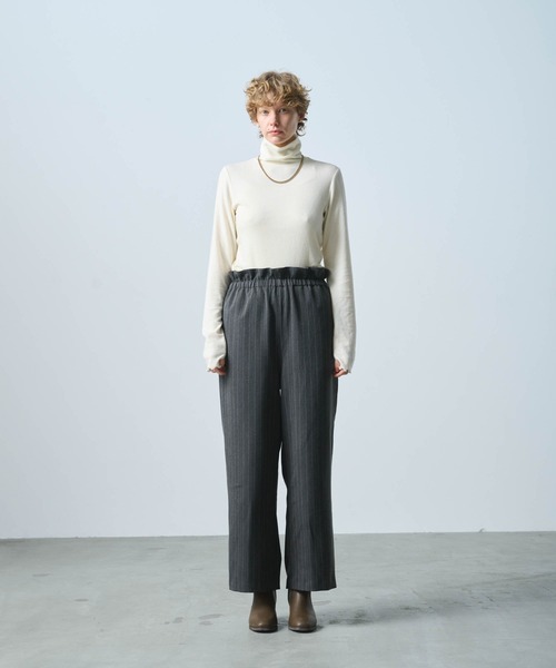 kha:ki（カーキ） パンツ 「KHA:KI / カーキ」WIDE STRAIGHT EASY