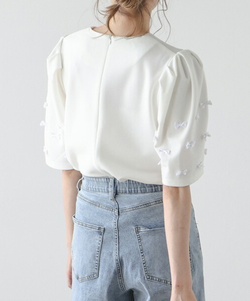 「AMELY」 半袖ブラウス フリー ブラック レディース AMELY」 半袖ブラウス フリー ブラック レディース : ZOZOTOWN