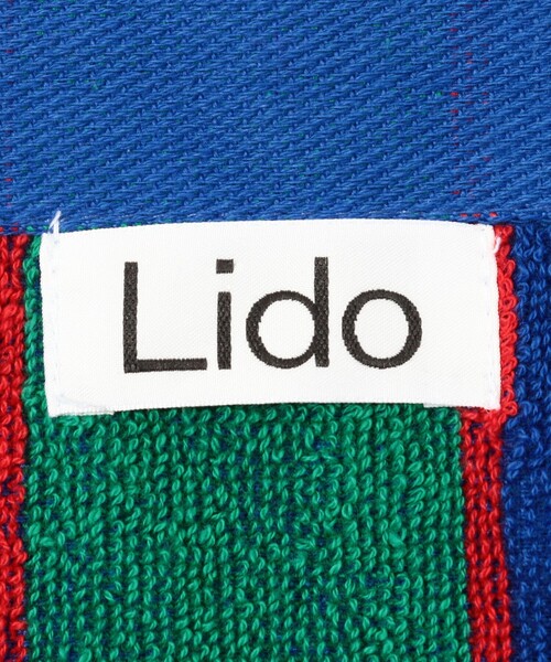 タオル Lido コットンストライプ ビーチタオルの画像