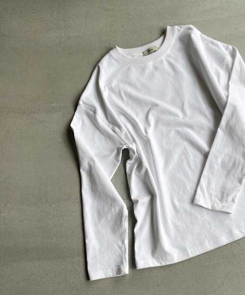「CANAL JEAN」 「rcw」長袖カットソー 38 ホワイト レディース