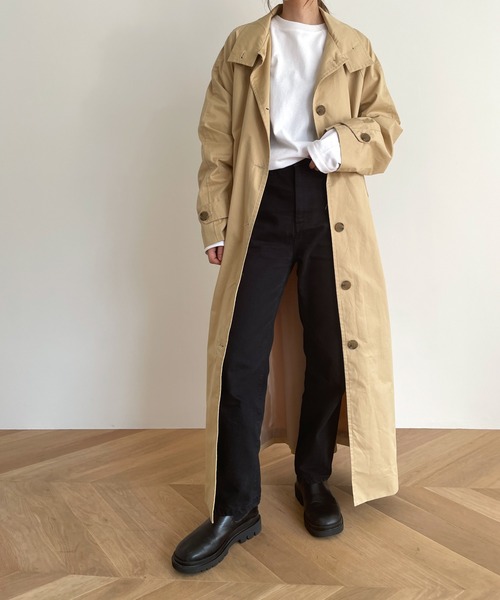 「CANAL JEAN」 「rcw」長袖カットソー 38 ホワイト レディース