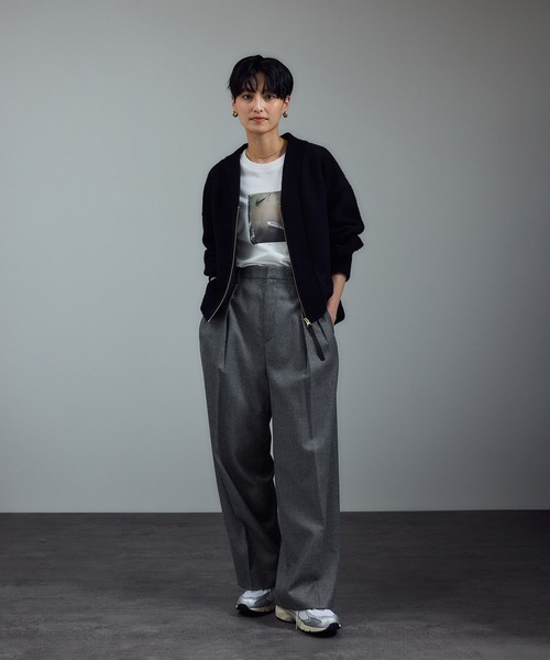 SALON adam et rope'（サロン アダム エ ロペ） スラックス パンツ