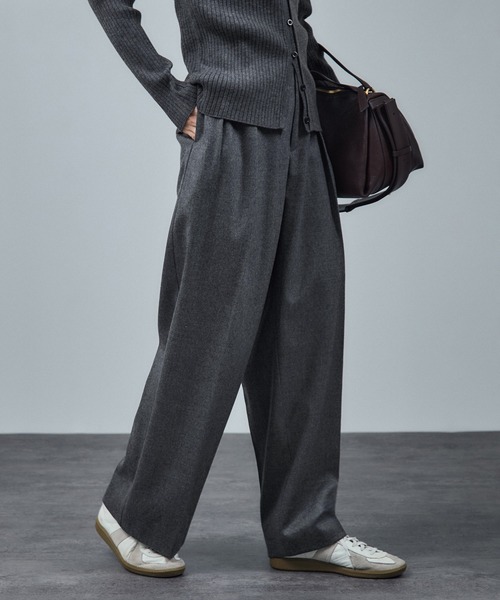 SALON adam et rope'（サロン アダム エ ロペ） スラックス パンツ