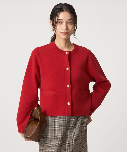 green label relaxing（グリーンレーベルリラクシング） カーディガン