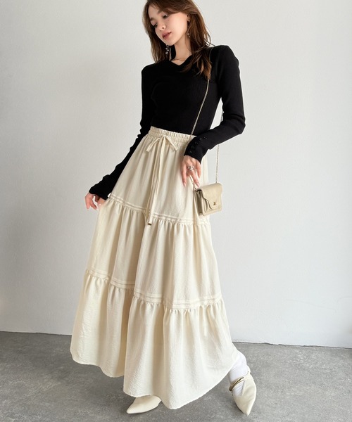 classicalelf（クラシカルエルフ） スカート ラクして華やぐ主役級