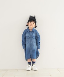 LOWRYS FARM（ローリーズファーム） ワンピース デニムシャツ