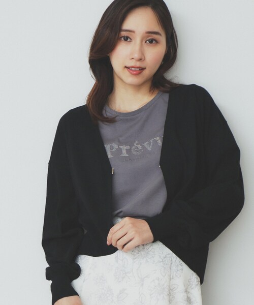 index（インデックス） カーディガン 「5色展開」コンパクトショート